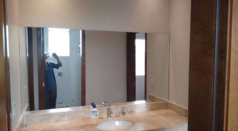 Loja de Espelho para Banheiro Pequeno Conjunto Habitacional Padre Manoel da Nóbrega - Espelho Grande para Banheiro