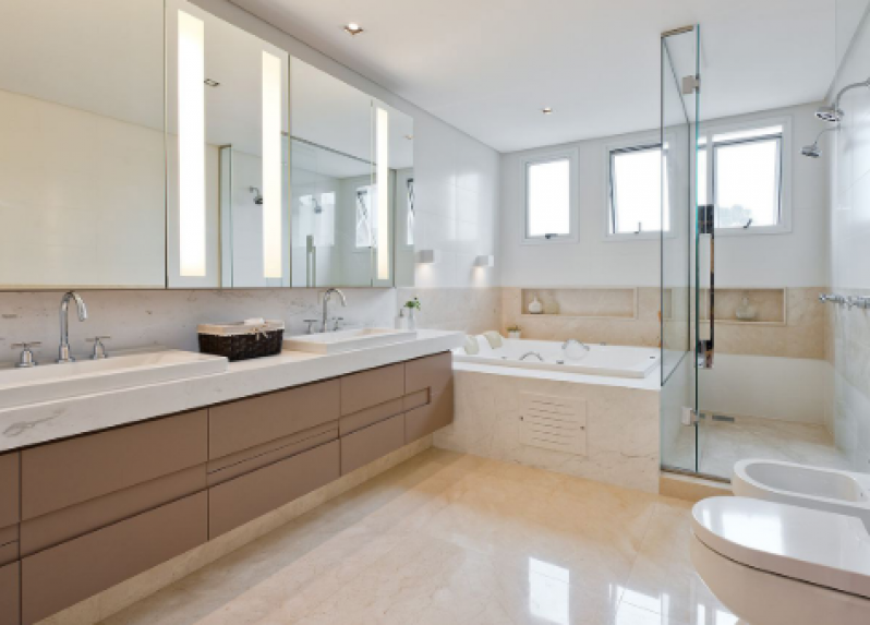 Procuro por Espelho Grande para Banheiro Parque Residencial da Lapa - Espelho Simples para Banheiro