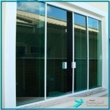 comprar janela de vidro com grade Glicério