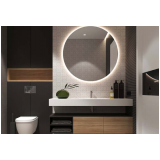 loja de espelho oval para banheiro Diadema
