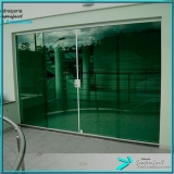 porta de vidro de correr para banheiro Interlagos